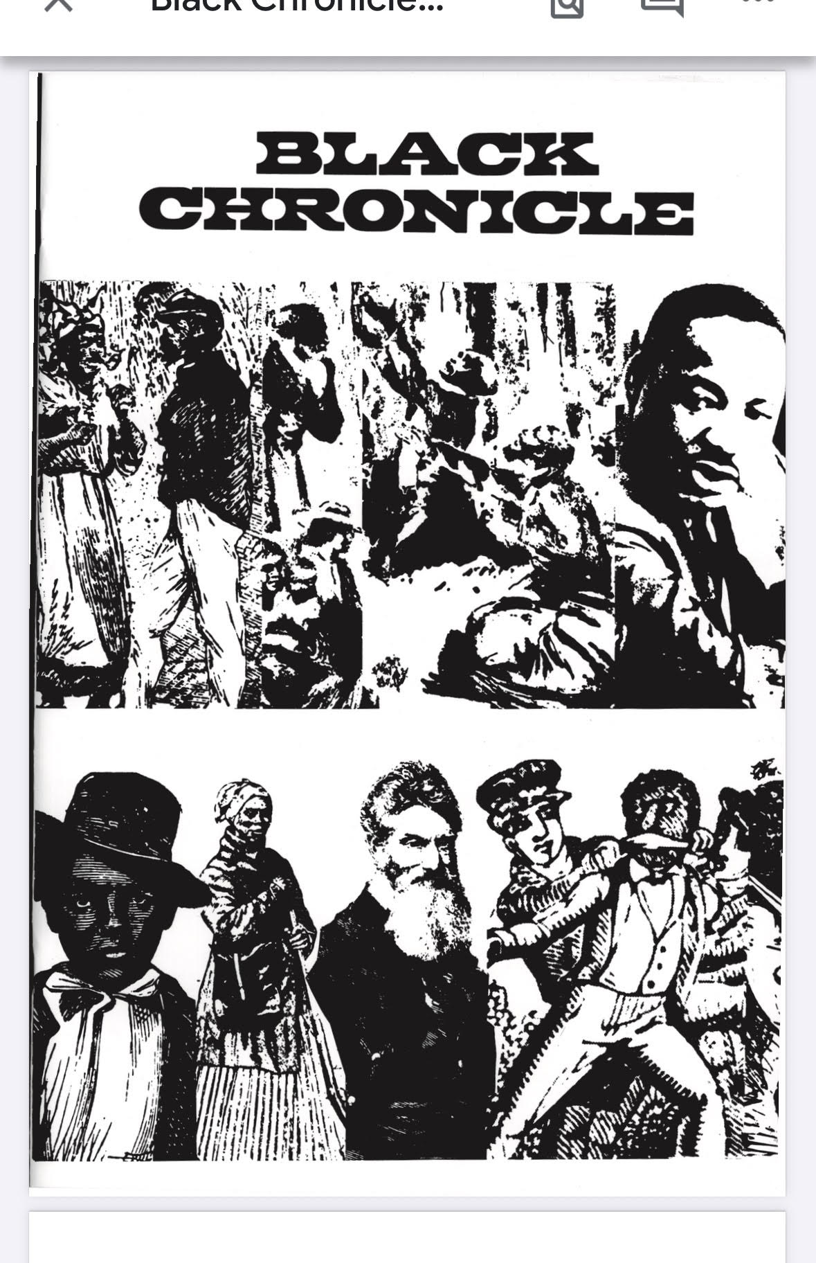 Black Chronicle cover